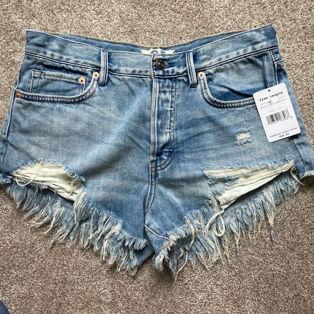 NWT Free People Shorts size 27